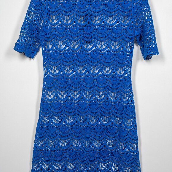 Ralph Lauren Royal Blue Lace Overlay Dress - Size XS - Retail $174 - Picture 8 of 8